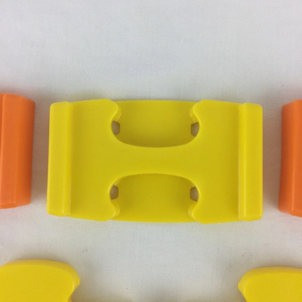 VTech Go‎ Go Smart Wheels 5pc Track Connectors Yellow Orange 1/4 ST M&F